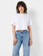 Noisy May Tricou dama - 483326 - Alb - Bumbac -