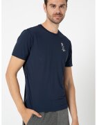 North Sails by Prada Tricou cu detaliu logo Foehn - Bleumarin