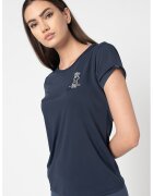 North Sails by Prada Tricou cu logo pe piept Foehn - Bleumarin