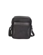 Northampton Polo Club Geanta crossbody cu detalii de piele ecologica 24513 - Negru