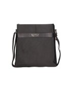 Northampton Polo Club Geanta crossbody de material textil - Negru