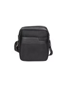 Northampton Polo Club Geanta crossbody de piele ecologica 24511 - Negru