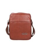 Northampton Polo Club Geanta crossbody de piele ecologica 24583 - Maro inchis