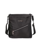 Northampton Polo Club Geanta crossbody de piele ecologica cu buzunare exterioare - Negru