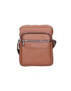 Northampton Polo Club Geanta crossbody de piele ecologica - Maro deschis
