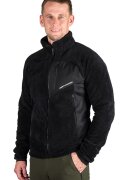 NORTHFINDER Bluza de trening cu fermoar si buzunare laterale pentru drumetii Ludwik - Negru