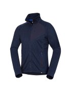 NORTHFINDER Bluza trekking din fleece melanj pentru barbati Northpol - Bleumarin