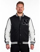 NORTHFINDER Jacheta cu izolatieSEAL 3L tip bomber pentru barbati KENT - Alb/Negru