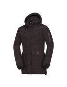 NORTHFINDER Jacheta izolata casual barbateasca cu gluga 3D fixa Domenico - Negru
