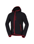 NORTHFINDER Jacheta softshell elastica pentru barbati Case - Negru