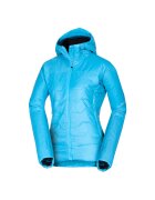 NORTHFINDER MAKAILA – jacheta de drumetie izolata pentru femei cu PrimaLoft® Eco Black - Albastru deschis