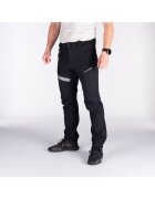 NORTHFINDER Pantaloni hibrizi softshell cu deschidere completa 10K/10K barbati Ganek - Negru