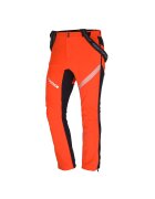 NORTHFINDER Pantaloni hibrizi softshell schi de tura barbati Kotliska manual - Portocaliu inchis