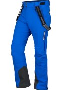NORTHFINDER Pantaloni impermeabili si rezistenti la vant - pentru schi Howard - Negru/Albastru royal