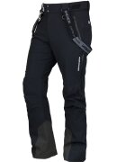 NORTHFINDER Pantaloni impermeabili si rezistenti la vant - pentru schi Howard - Negru/Bleumarin