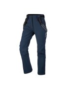 NORTHFINDER Pantaloni schi softshell 10K/5K femei Isabela - Albastru inchis