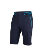 NORTHFINDER Pantaloni scurti cu talie elastica pentru barbati Roberto - Bleumarin inchis