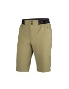 NORTHFINDER Pantaloni scurti cu talie elastica pentru barbati Roberto - Verde masliniu inchis