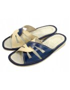 NOWO Papuci de casa pentru femei bleumarin -