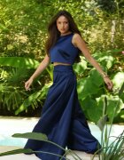 Nympha Clothing Pantaloni Palazzo Navy - Bleumarin