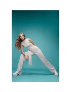 Nympha Clothing Salopeta fara maneci cu cordon Kirsi - Alb