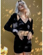 Nympha Clothing Set negru 3 piese ARYA - Negru