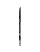 NYX Professional Makeup Creion pentru sprancene NYX PM Micro Brow - 0.09 g - Cool ash brown