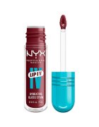 NYX Professional Makeup Luciu de buze hidratant cu efect de tint NYX PM Lip I.V. 5 ml - Drippin' in Rose