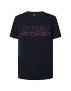 Oakley Tricou dama Factory Pilot Negru/Mov - Negru