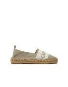 OFF-WHITE Espadrile dama - bej - Alb/Bej