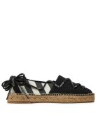 OFF-WHITE Espadrile dama - Bej/ negru - tesatura 35 -