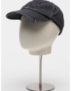 OFF-WHITE Sapca baseball de denim cu detalii deteriorate - Negru