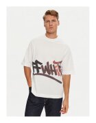 OFF-WHITE Tricou barbat alb - bumbac -