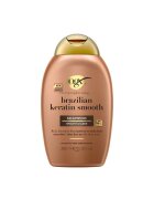 OGX Sampon Brazilian Keratin Smooth - pentru netezire de durata - cu uleiuri de cocos si avocado - proteine din keratina si unt de cocos - pentru par des - fara sulfati - 385 ml