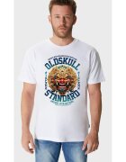 Oldskull Tricou cu imprimeu frontal