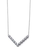 Oliver Weber Colier din argint 925 decorat cu zirconia - Argintiu