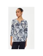 Olsen Bluza dama - 305136794 - Modal/Bumbac - Albastru - Albastru