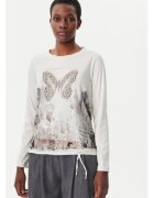 Olsen Bluza dama - 305137869 - Bumbac/Poliester - Bej - Bej