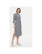 Olsen Camasa stil rochie dama 13001803 - Viscoza - Bleumarin - Bleumarin