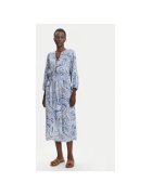 Olsen Camasa stil rochie dama 13002020 - Viscoza - 44 EU - Albastru