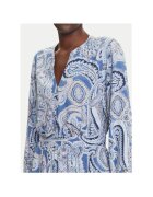 Olsen Camasa stil rochie dama 13002020 - Viscoza - Albastru - Albastru