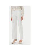 Olsen Pantaloni dama 14002252 - Bumbac/Poliester - Alb - Alb