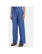 Olsen Pantaloni dama 14002406 - In/Bumbac - Albastru - Albastru
