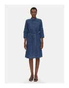 Olsen Rochie - 13002015 bumbac - bleumarin - Bleumarin