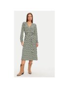 Olsen Rochie dama - 304695599 - Viscoza - Verde - Verde