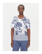 Olsen Tricou dama 11105108 - Bumbac/Elastan - 46794 - Albastru