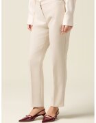 Oltre Pantaloni drepti cu pensa - Bej