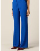 Oltre Pantaloni eleganti evazati - Albastru royal