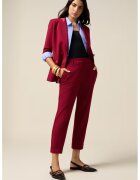 Oltre Pantaloni eleganti trei sferturi - Rosu inchis