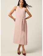 Oltre Rochie fara maneci cu detaliu innodat - Roz pastel